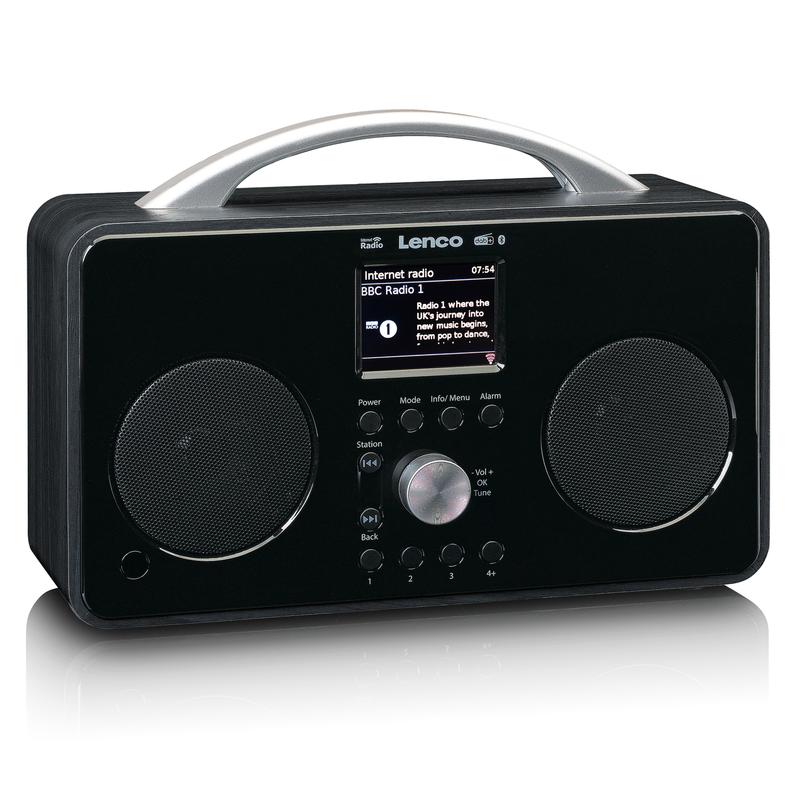 Lenco PIR-645 Radio (svart)