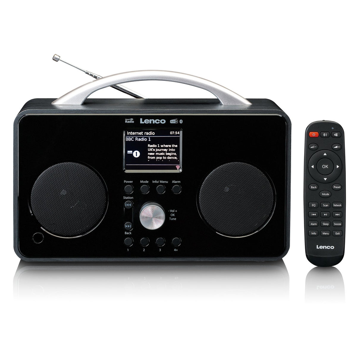 Lenco PIR-645 Radio (svart)