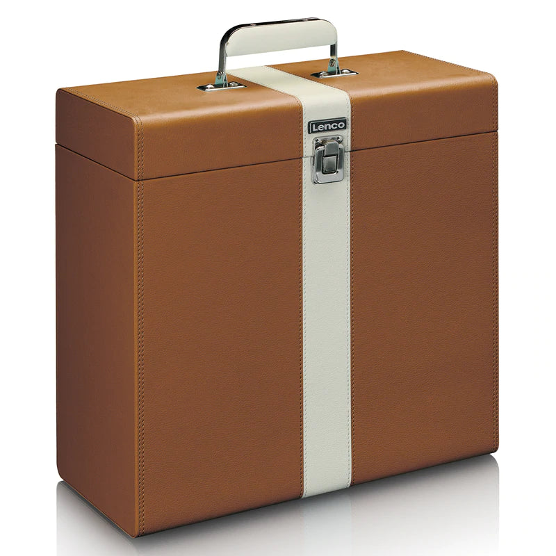 Lenco TTA-301BNWH Veske for 12" vinyl (brun)