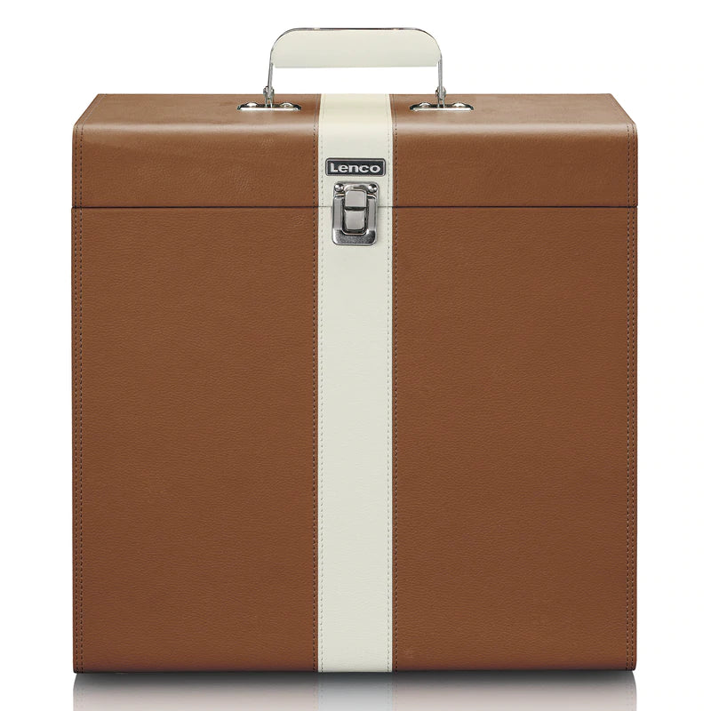 Lenco TTA-301BNWH Veske for 12" vinyl (brun)