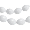 Linkballonger til Garland 8 stk. (Matt kokos hvit, 33 cm)