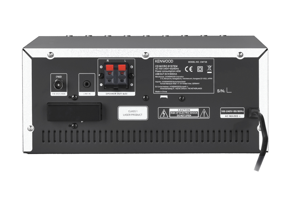 Kenwood M9000S Smart Mini System (sølv)