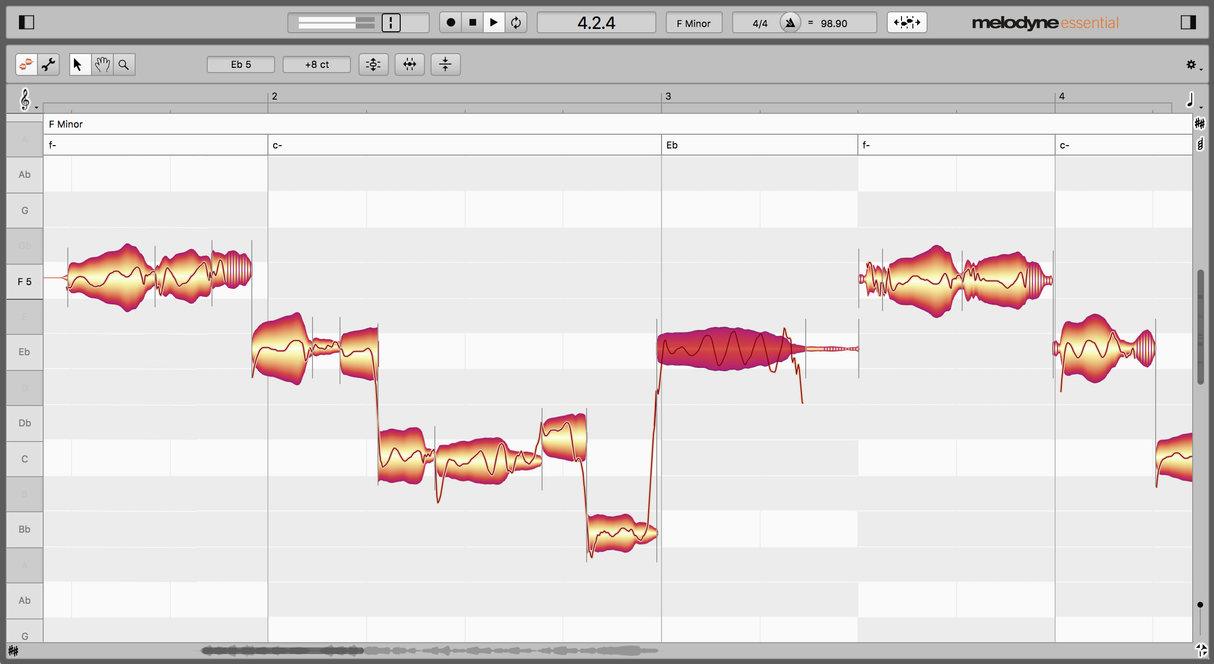 Celemony Melodyne 5 Essential (Last ned)
