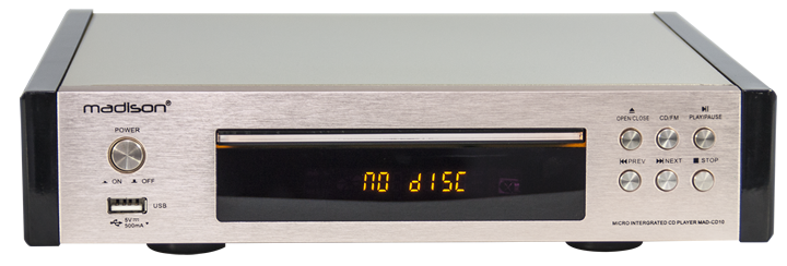 Madison CD-spiller og FM-radio med USB