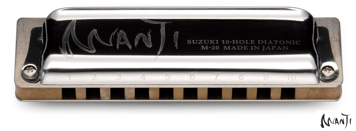 Suzuki Manji Standard M-20 diatonisk munnspill (A)
