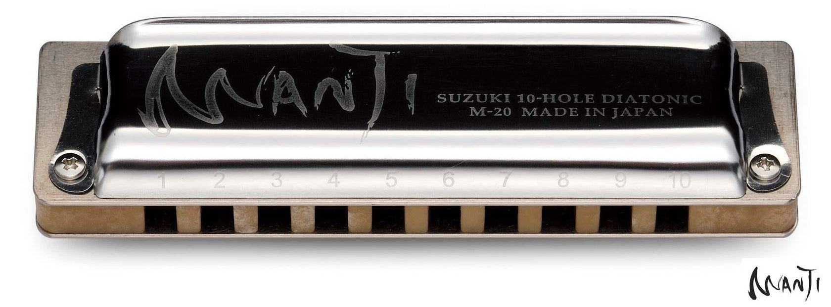 Suzuki Manji Standard M-20 diatonisk munnspill (A)