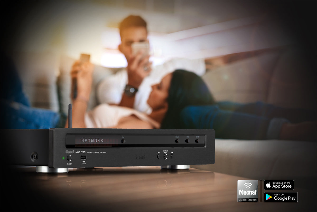 Magnat MMS730 Network Player (svart)