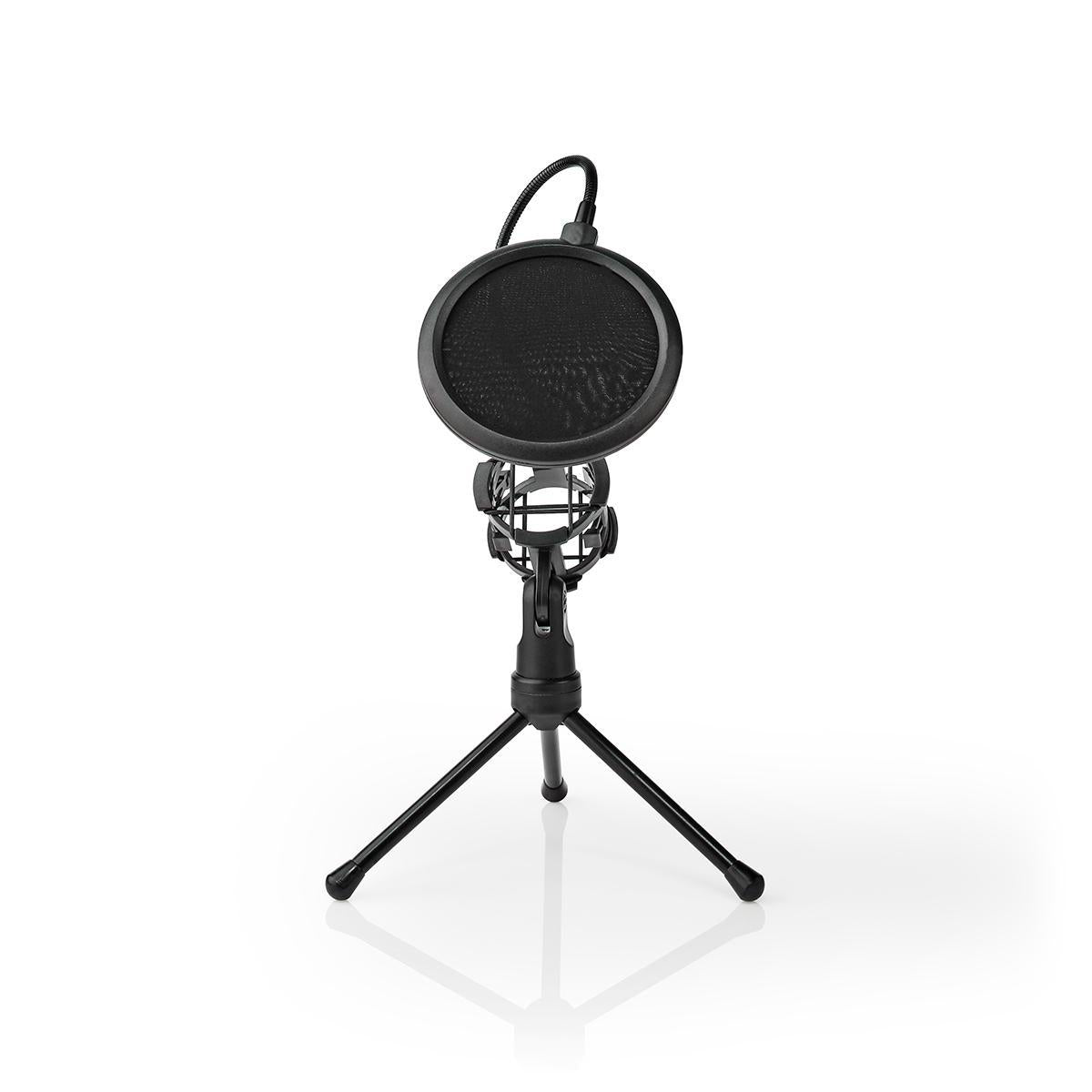 Mikrofonbordstativ med Shockmount