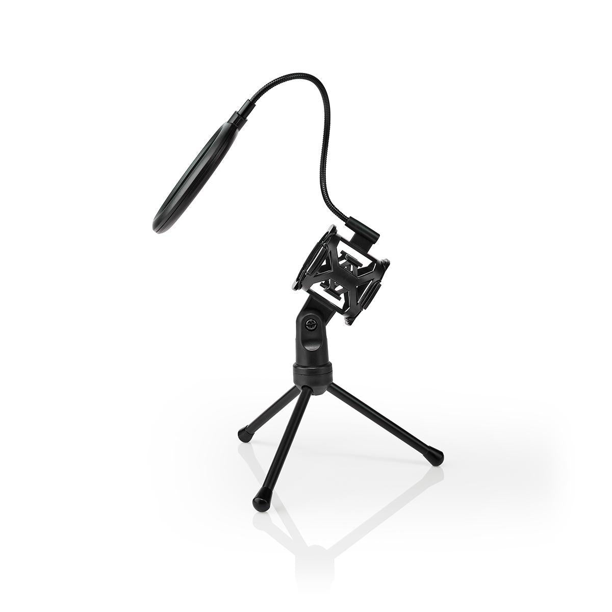 Mikrofonbordstativ med Shockmount