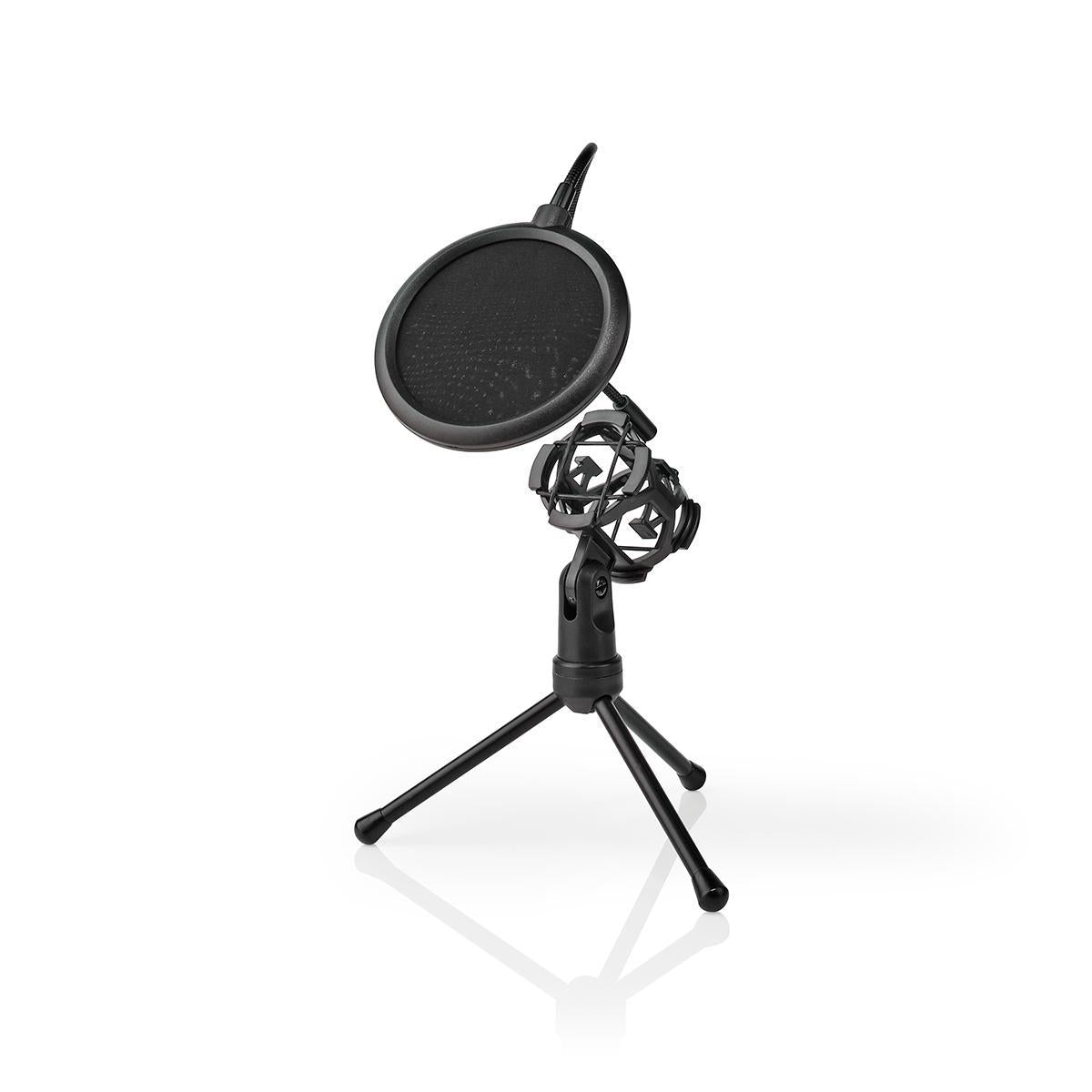 Mikrofonbordstativ med Shockmount