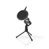 Mikrofonbordstativ med Shockmount
