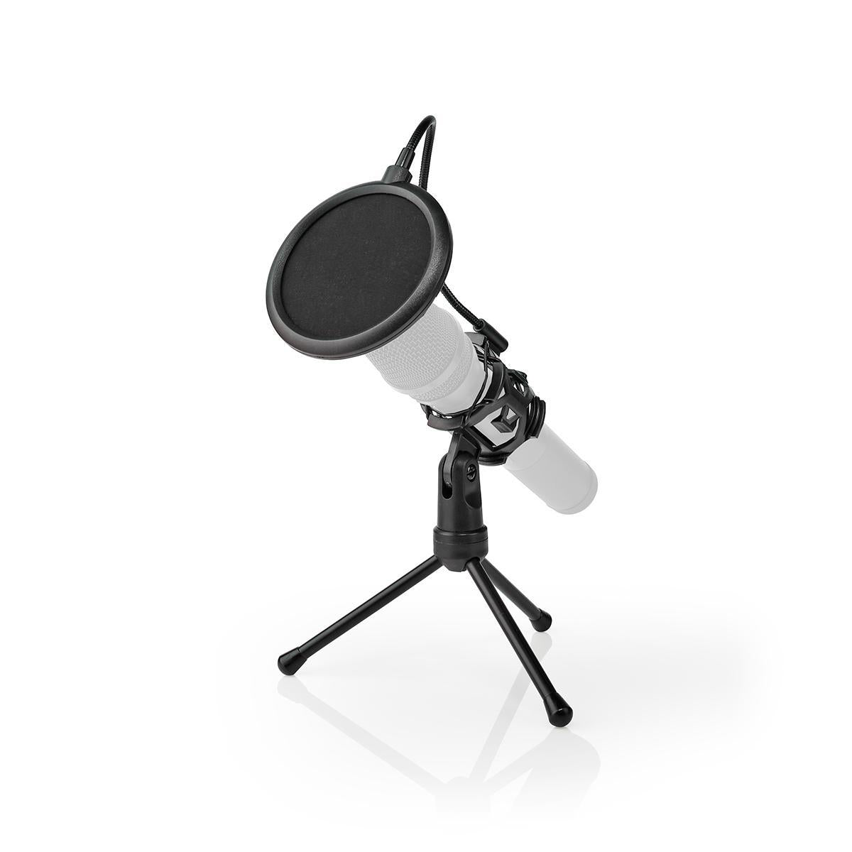 Mikrofonbordstativ med Shockmount