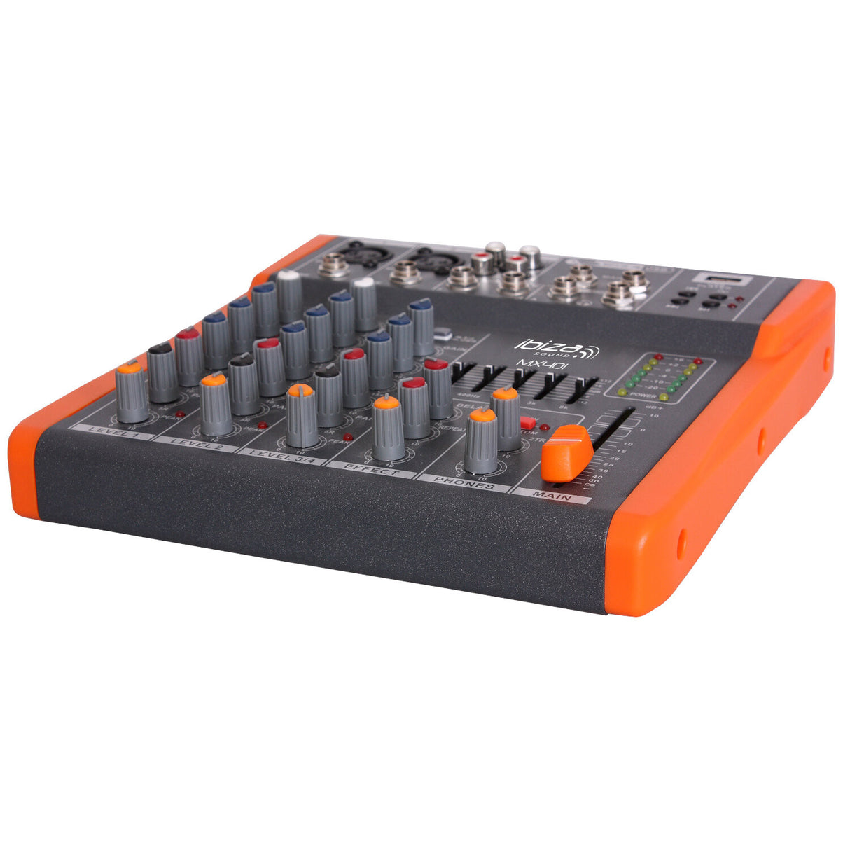 Ibiza MX401 4-kanals mikser