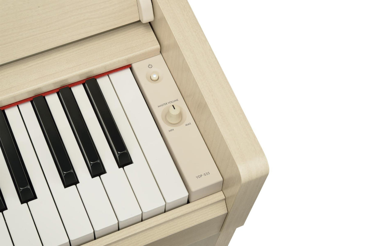 Yamaha YDP-S35 digitalpiano (hvit ask)