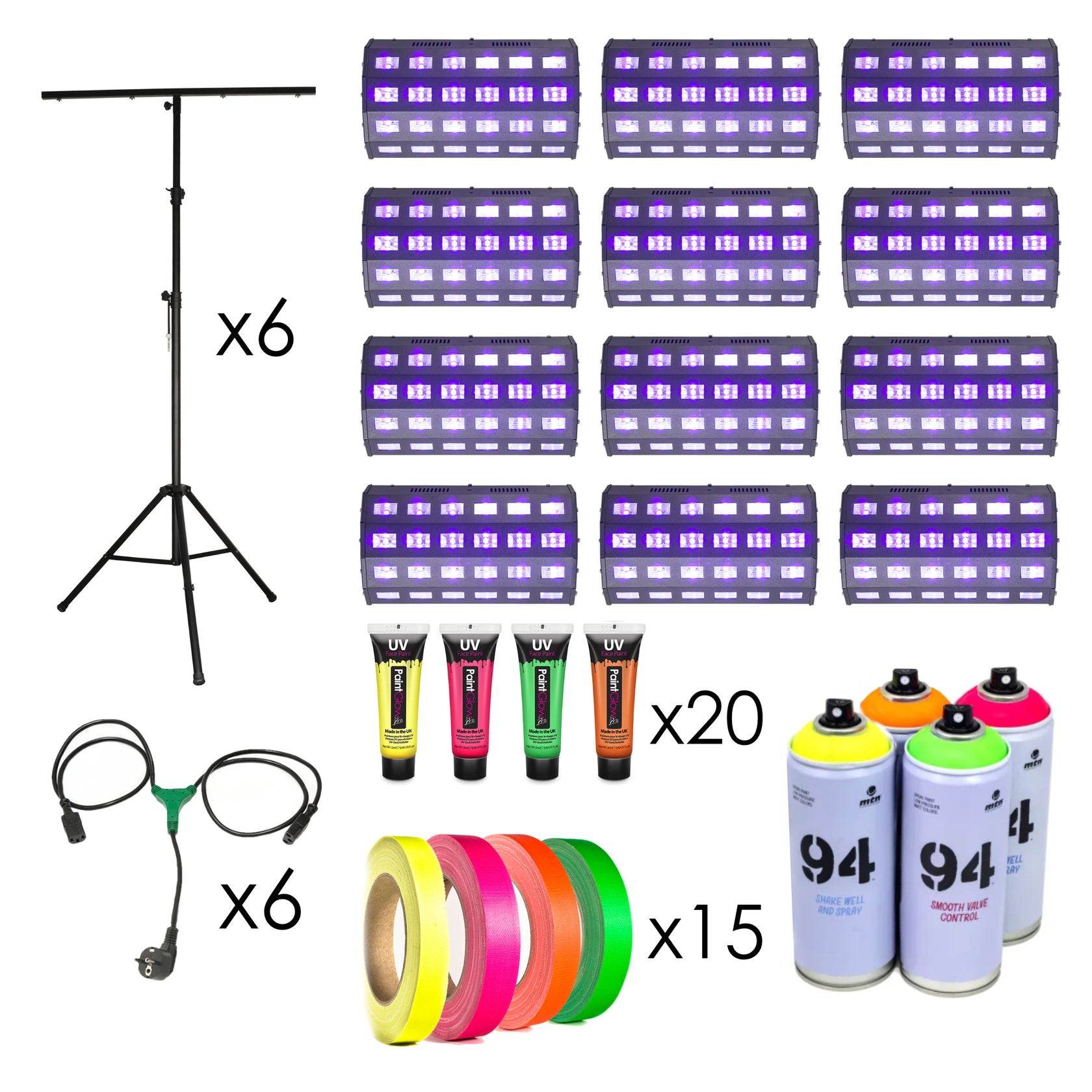 Natminton komplett pakke for 5 kurs