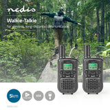 Nedis Walkie Talkie-sett (opptil 5 km)