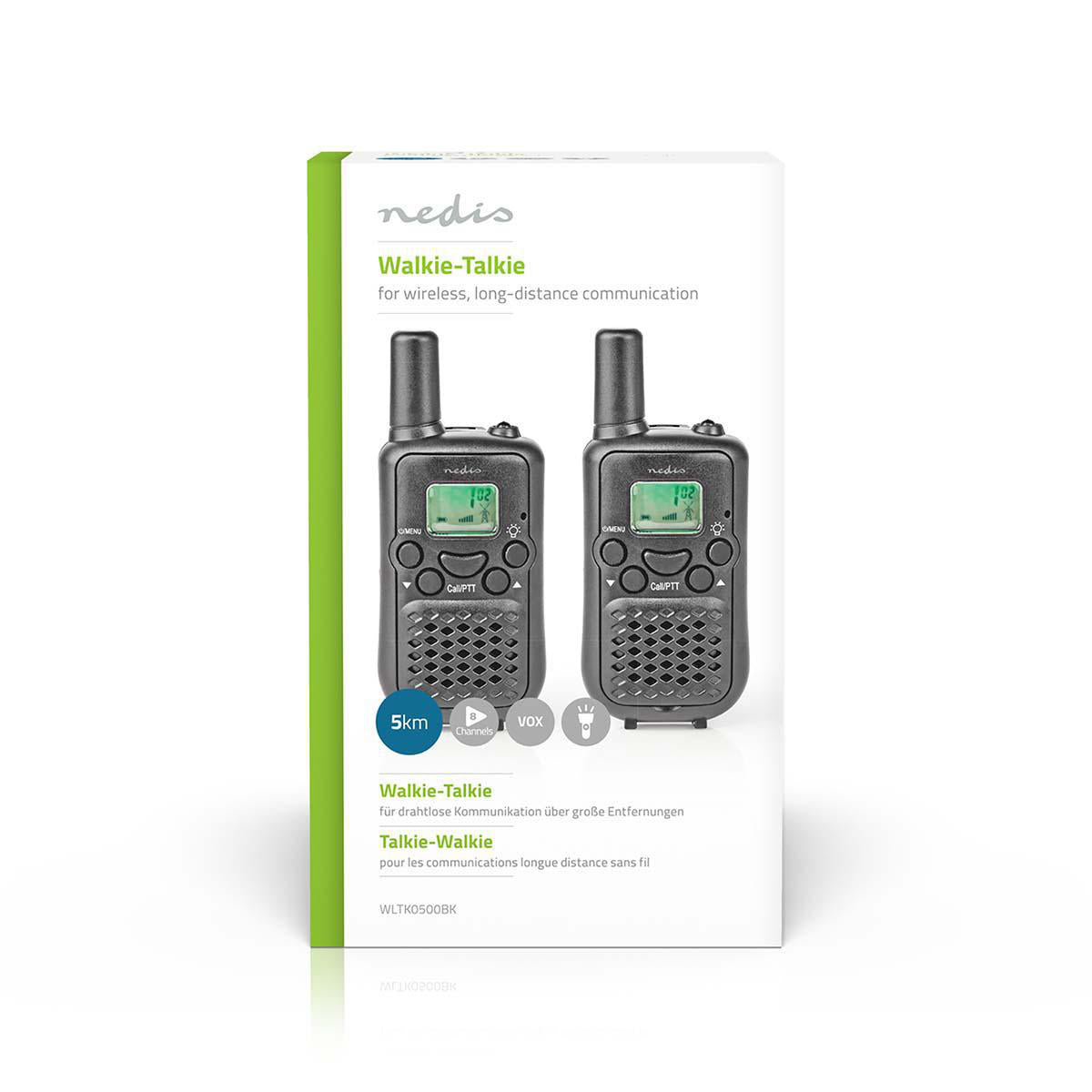 Nedis Walkie Talkie-sett (opptil 5 km)