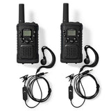Nedis Walkie Talkie-sett med hodesett (opptil 6 km)