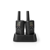 Nedis Walkie Talkie-sett med lader (opptil 10 km)