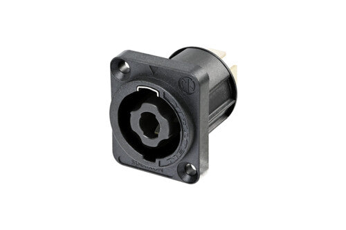 Neutrik NL4MPXX SpeakON Chassis-kontakt (4-pinners)