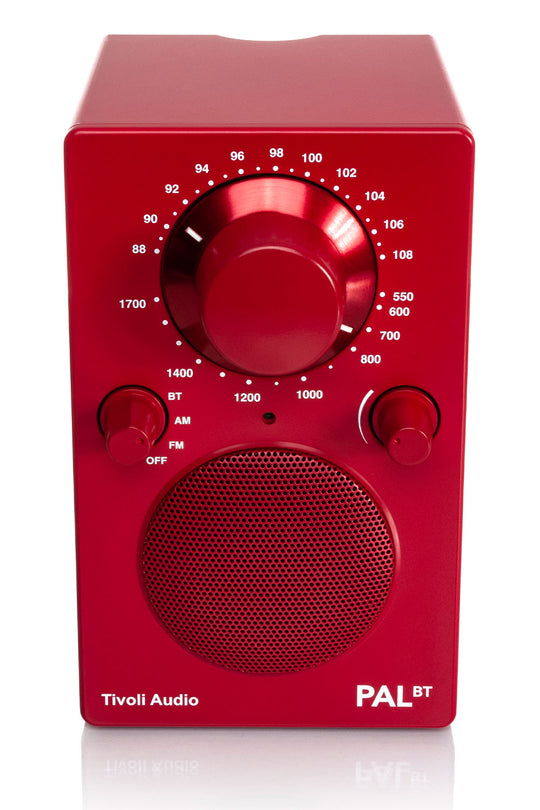 Tivoli Audio PAL BT Bluetooth høyttaler (rød)