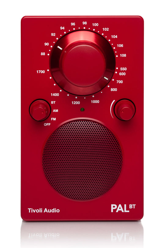 Tivoli Audio PAL BT Bluetooth høyttaler (rød)