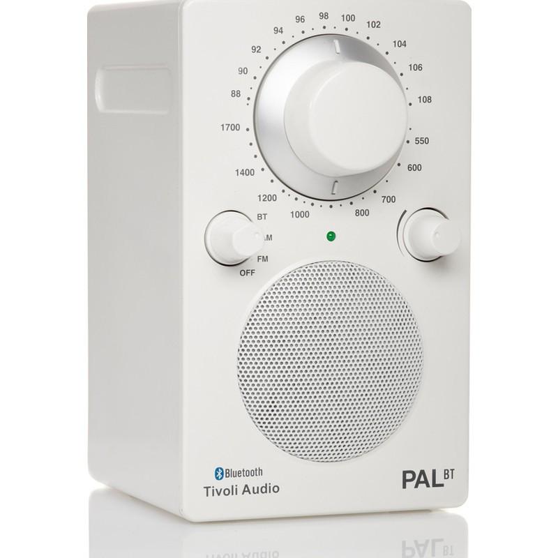 Tivoli Audio PAL BT Bluetooth høyttaler (hvit)