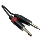 Perfex 2x jack til 2x phono RCA-kabel (3m)