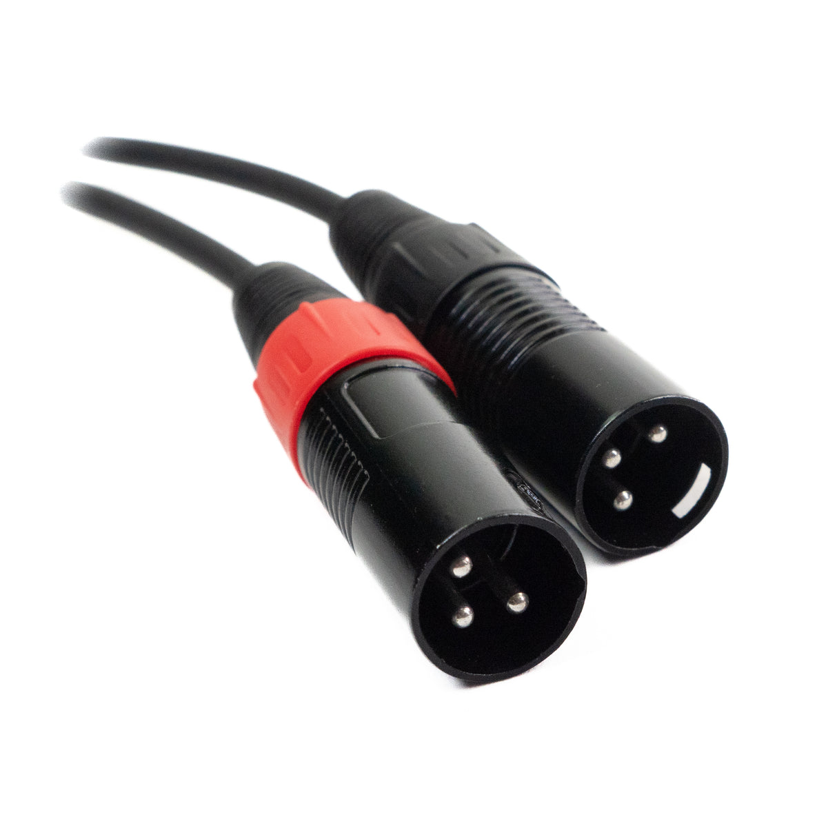 Perfex 2x XLR hann til 3,5mm minijack-kabel (6m)