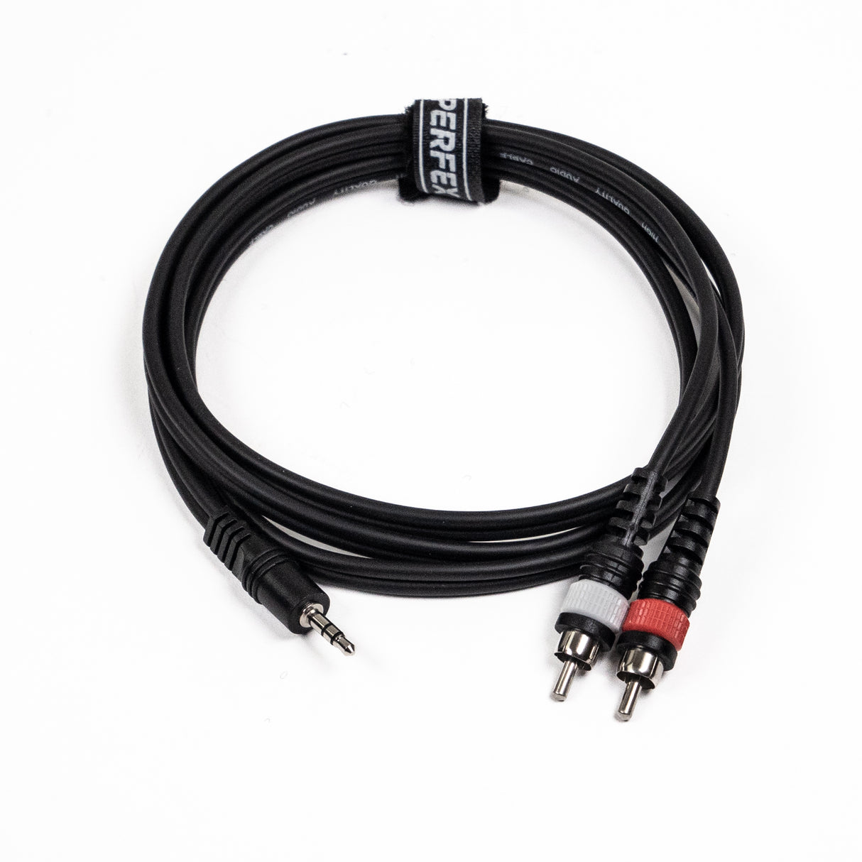 Perfex Minijack til 2 x RCA Phono-adapterkabel (1,5 m)