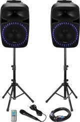 Ibiza lydsystem med USB/SD-spiller og Bluetooth (15")