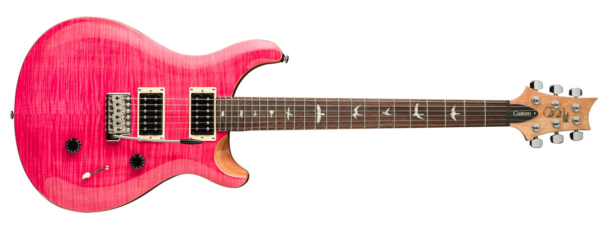 PRS SE Custom 24 elektrisk gitar (Bonnie Pink)