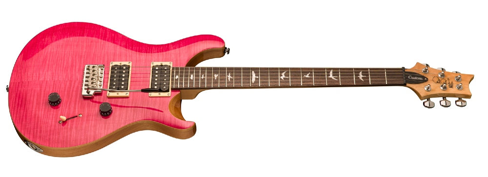 PRS SE Custom 24 elektrisk gitar (Bonnie Pink)