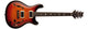 PRS SE Hollowbody II elektrisk gitar (Tricolor Burst )