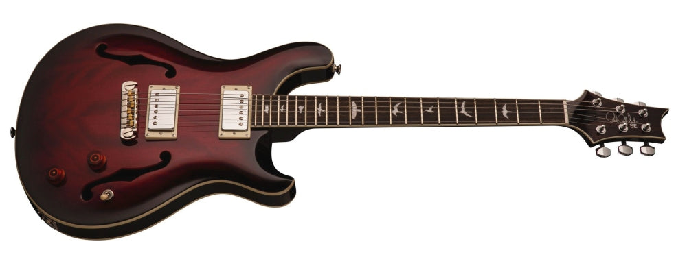 PRS SE Hollowbody Standard ( Fire Red Burst )