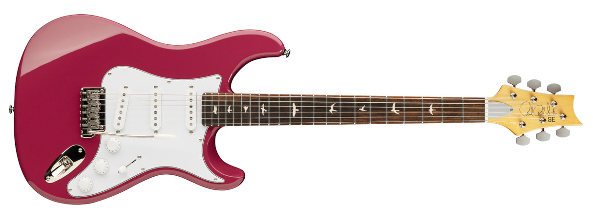 PRS SE John Mayer Silver Sky elektrisk gitar (Dragon Fruit)