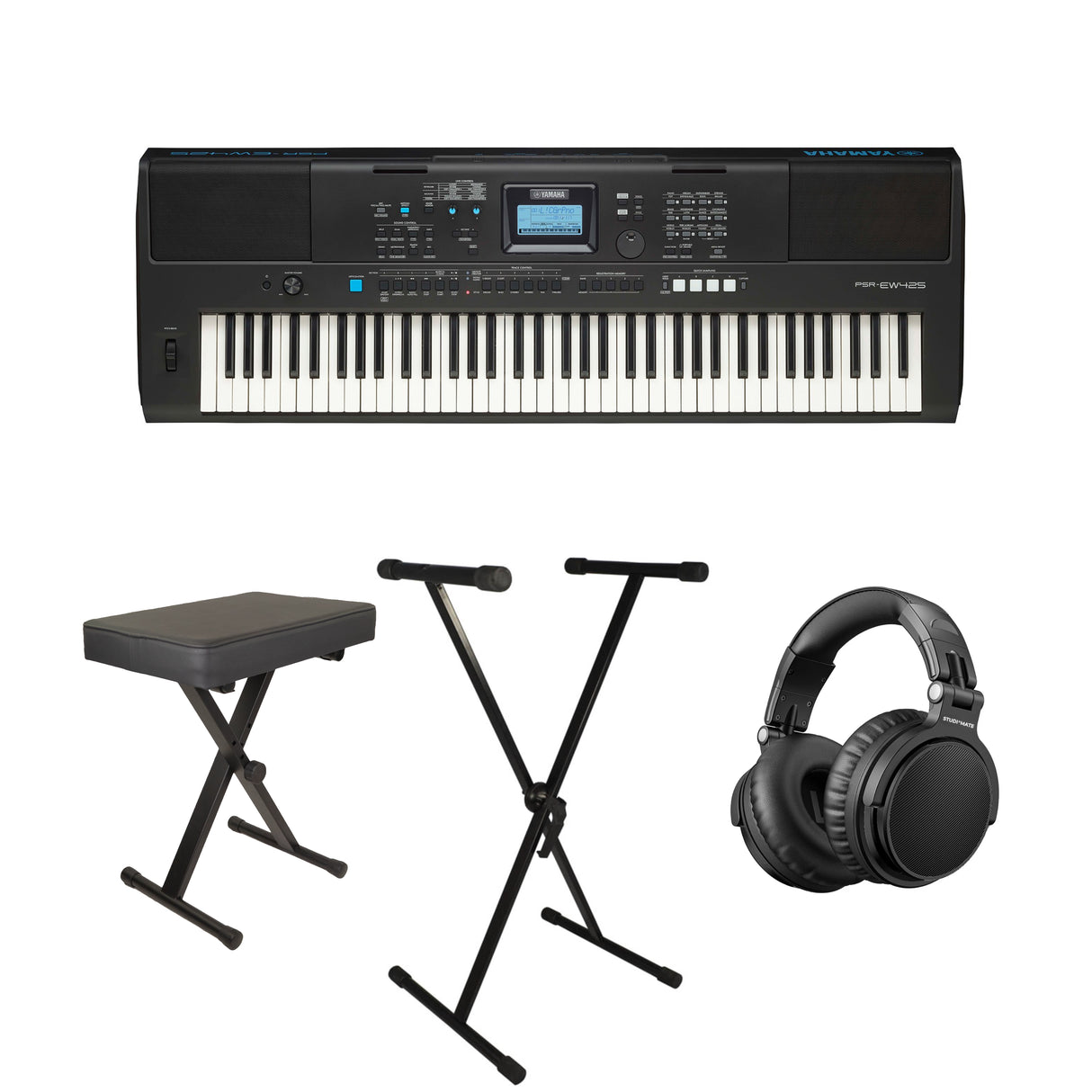 Yamaha PSR-EW425 startpakke