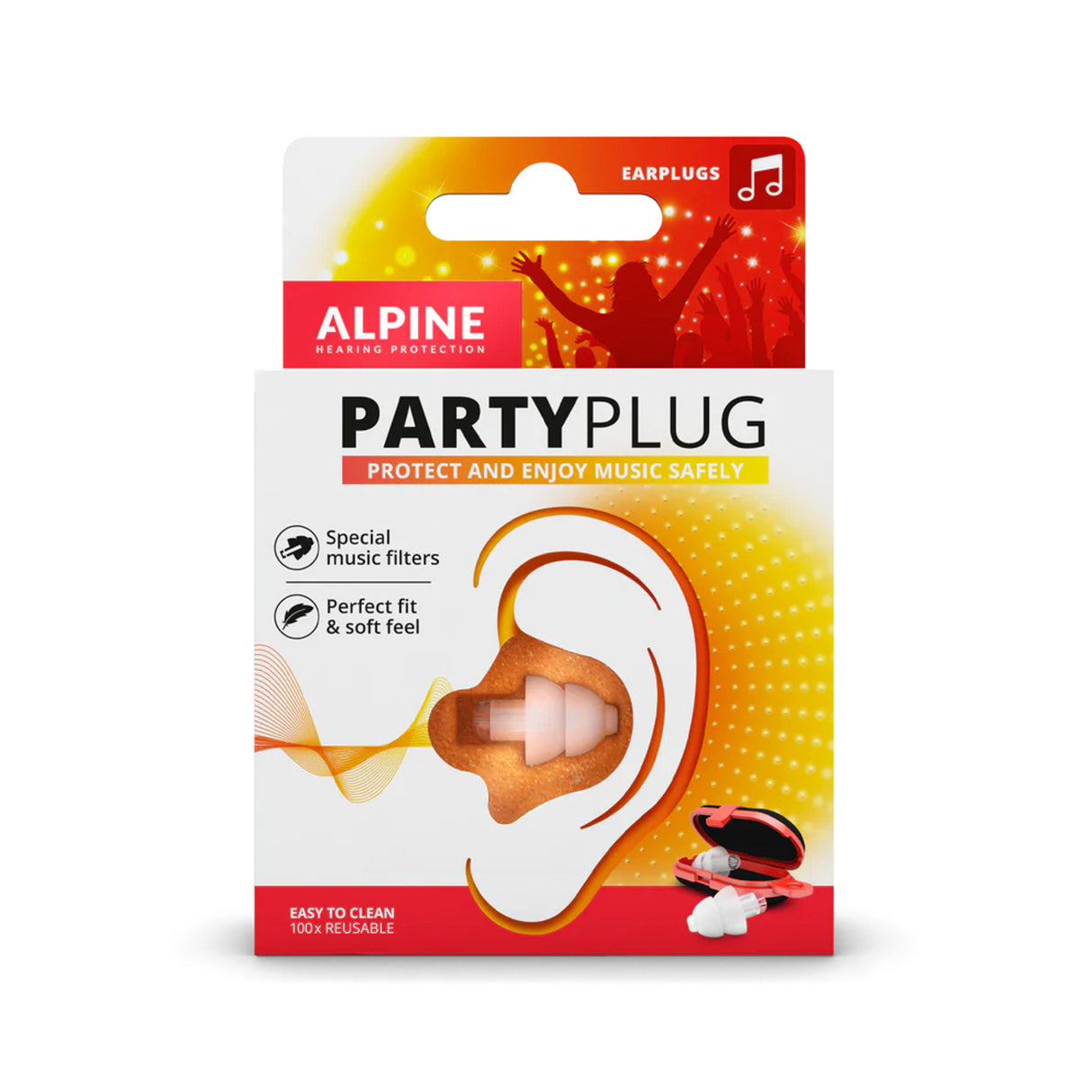 Alpine Party Plug-ørepropper ( Transparent )