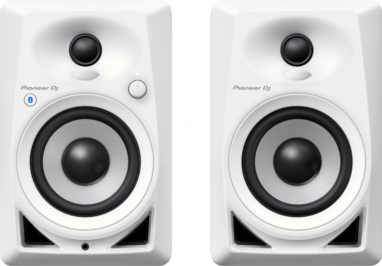 Pioneer DM-40BT-W studiomonitorer med Bluetooth (hvit, inkl. gratis LED-stripe)
