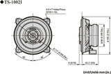 Pioneer TS-1002i bilhøyttalersett (10 cm, 4")