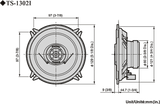 Pioneer TS-1302i bilhøyttaler (13 cm, 5,25")