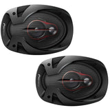 Pioneer TS-R6951S Kraftwool 3-veis fulltone bilhøyttaler (6" x 9")