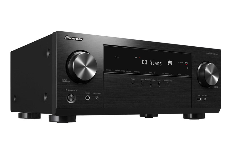 Pioneer VSX-935 7.2-kanals mottaker (svart, 7x165W)