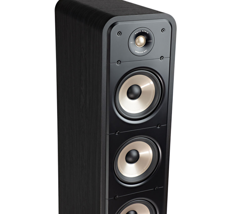 Polk Signature S60E gulvstående høyttalersett (svart)