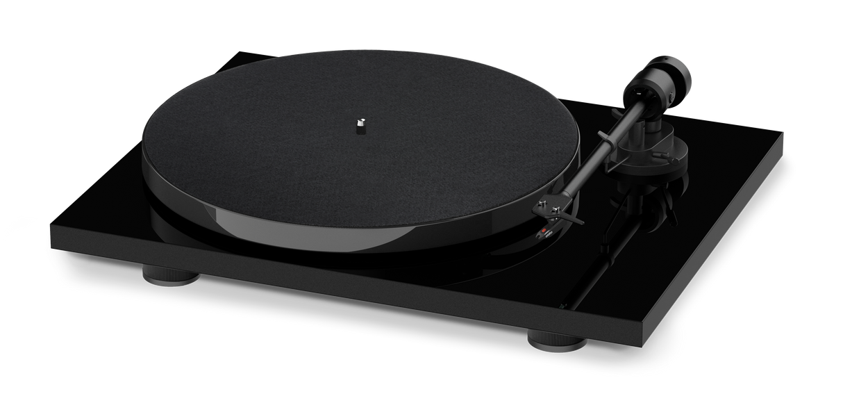 Pro-Ject E1 AT3600L platespiller (høyglanssvart)