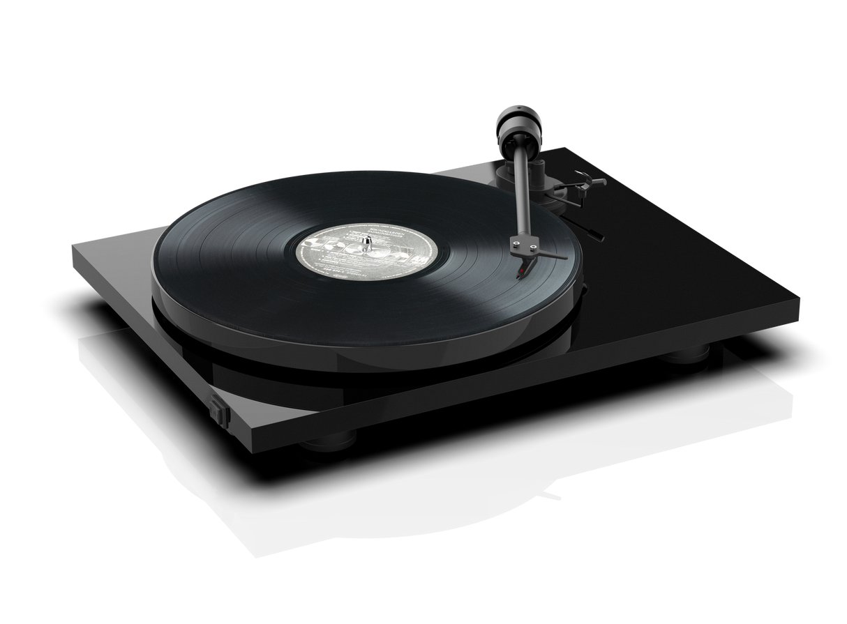 Pro-Ject E1 AT3600L platespiller (høyglanssvart)