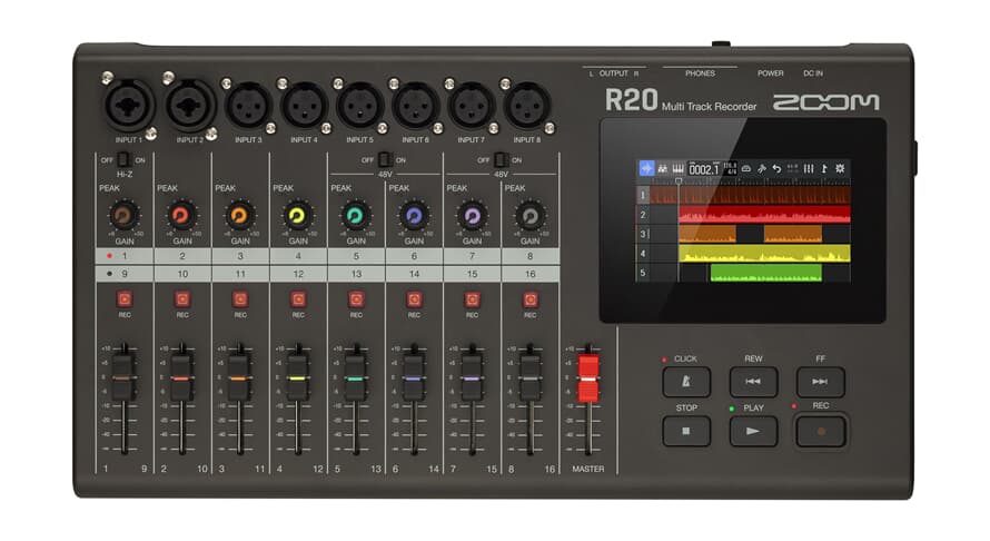 Zoom R20 opptaker