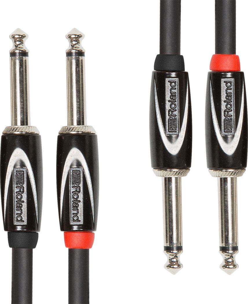Roland Black Stereo Jack-kabel (1m)
