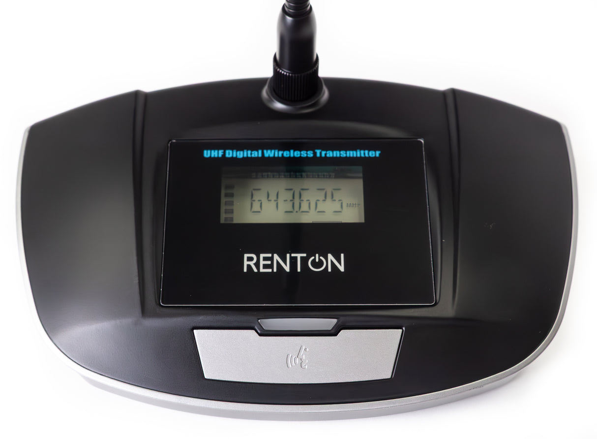 Renton Pro Trådløst Konferansemikrofonsystem (8 kanaler)