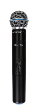 Renton Trådløs håndholdt mikrofon + bodypack + svart headsetmikrofon